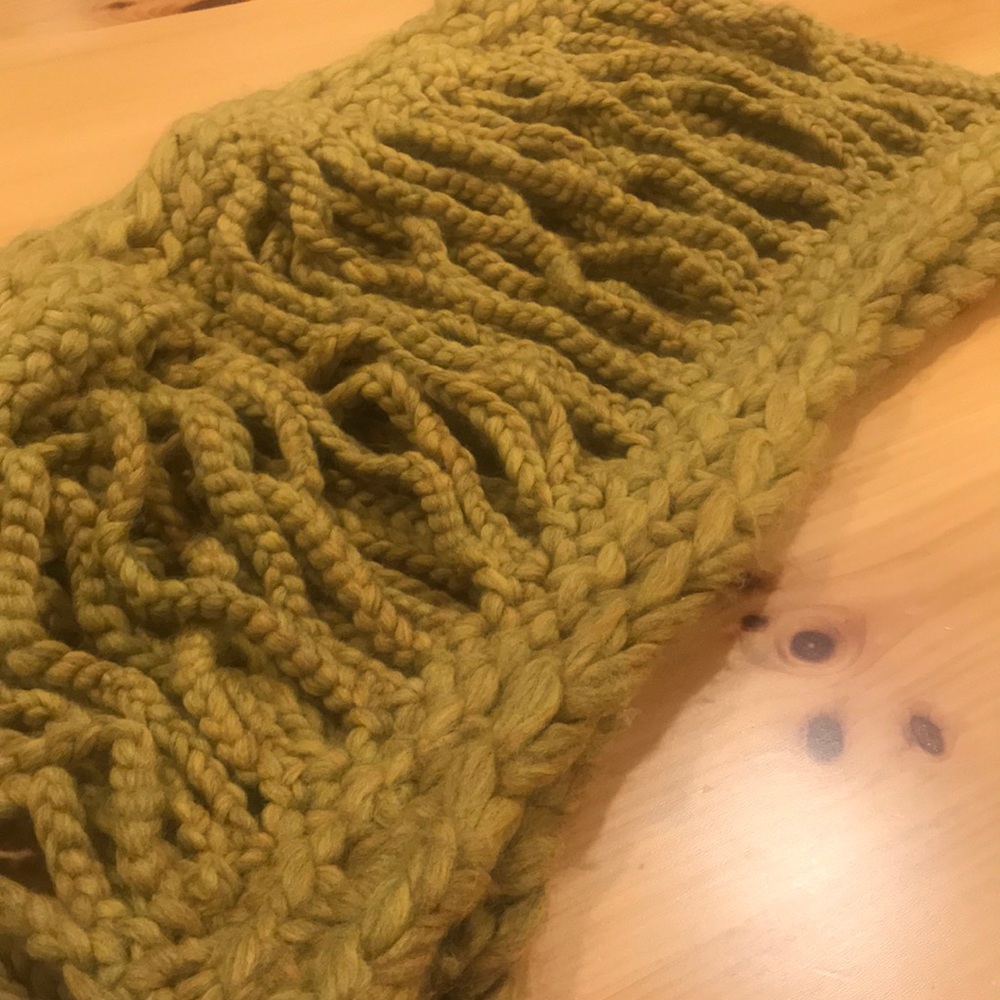 Handmade Wool Infinity Scarf